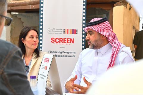 Christina Wayne, MBC Studios; Abduljalil Al Nasser, Saudi Film Commission